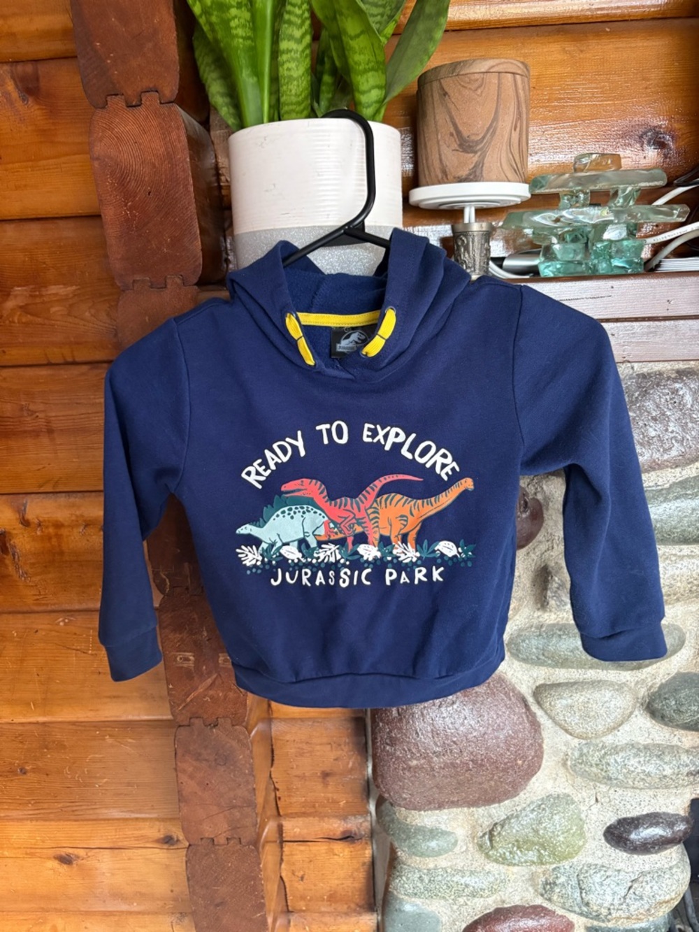 🦖 Jurassic World “Ready to Explore” Hoodie - size 5T
